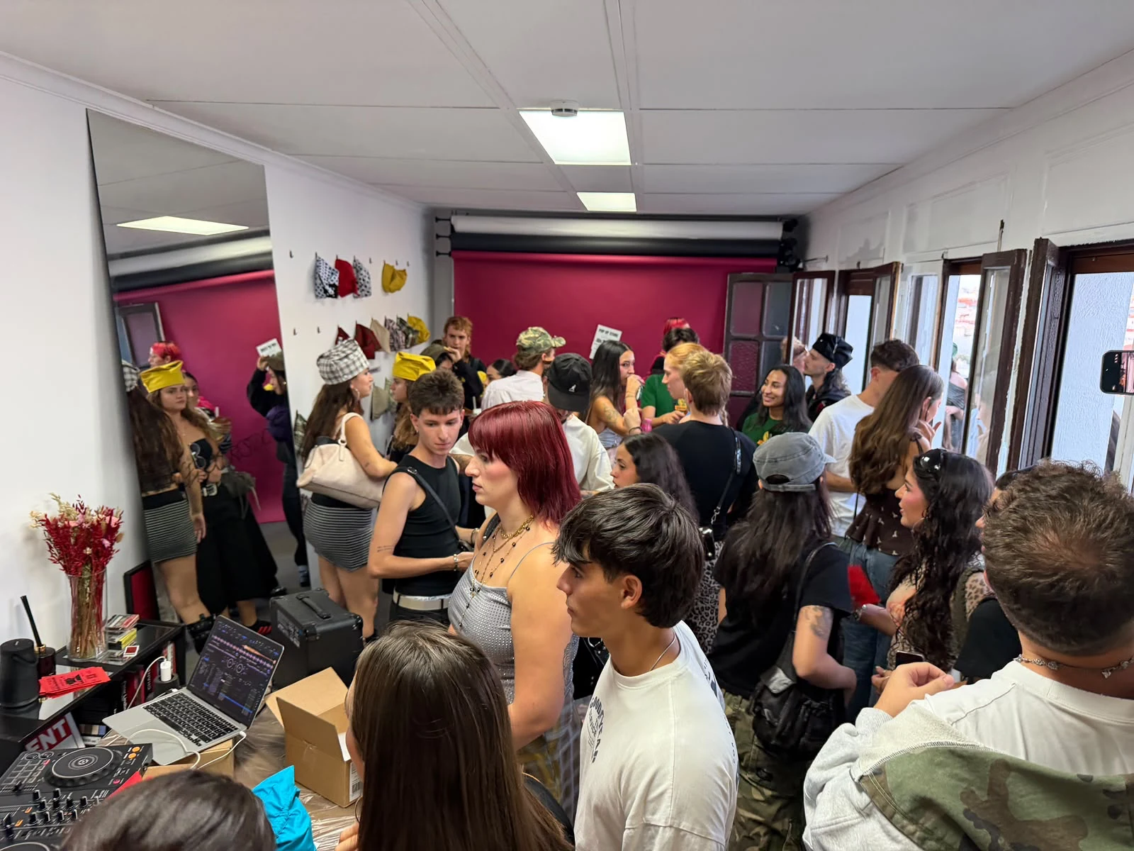 Evento con público en el estudio